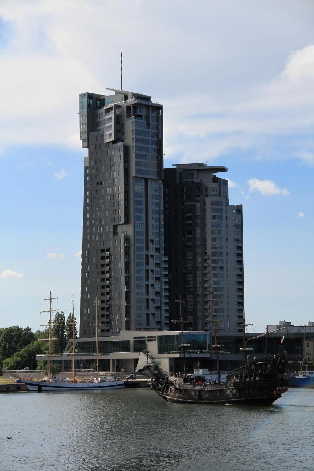 Apartamenty Sea Towers Gdynia Exterior foto